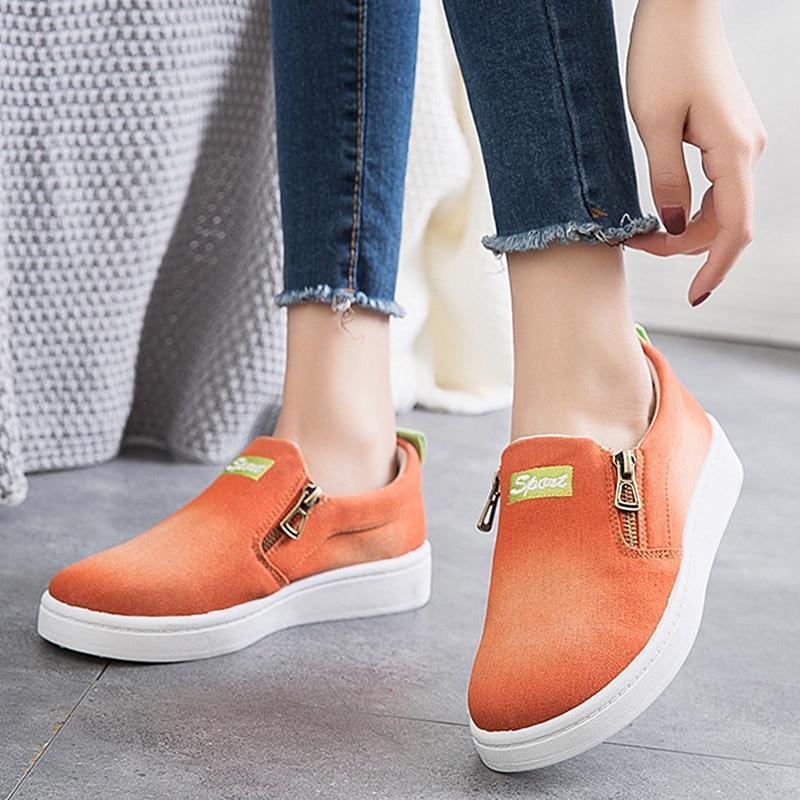 Tênis Casual Slip Denim - Preços ao Alcance
