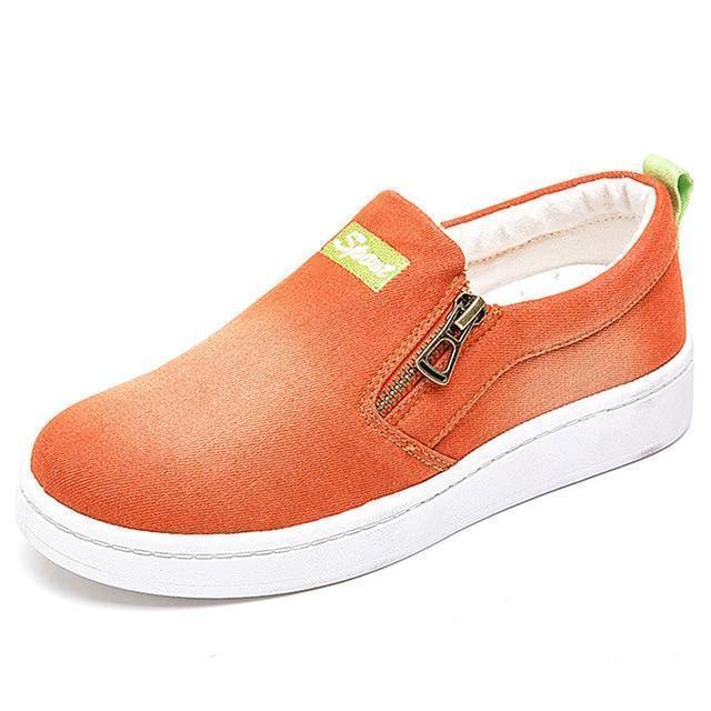 Tênis Casual Slip Denim - Preços ao Alcance