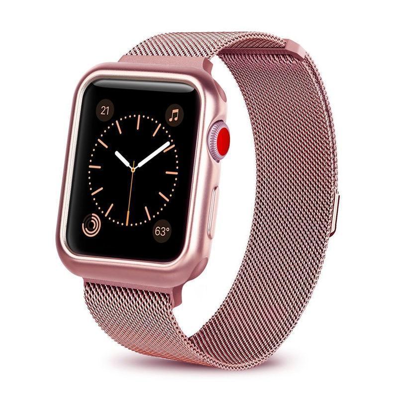 Pulseira com Case Milanese para Apple Watch 38/42mm - Preços ao Alcance