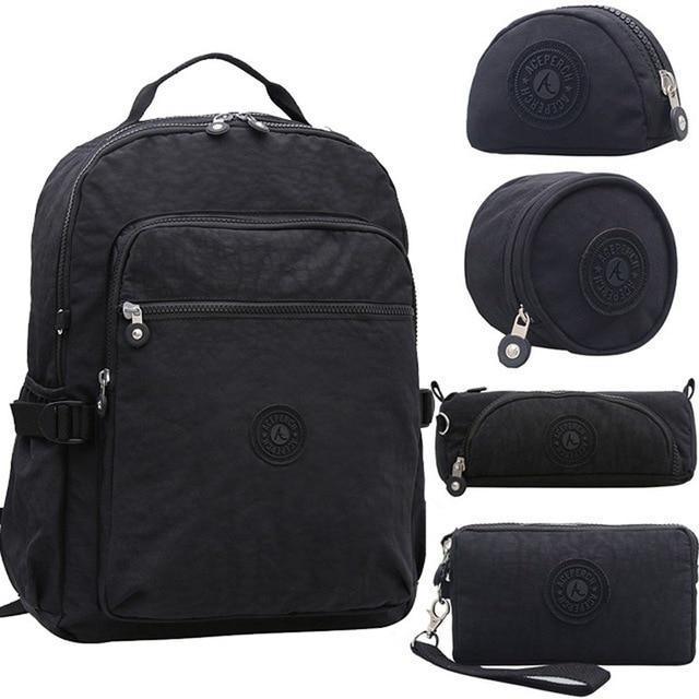 Conjunto Mochila Aceperch e Necessaries - Preços ao Alcance