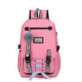 Mochila Feminina com Entrada USB e Trava Anti-Roubo - Preços ao Alcance