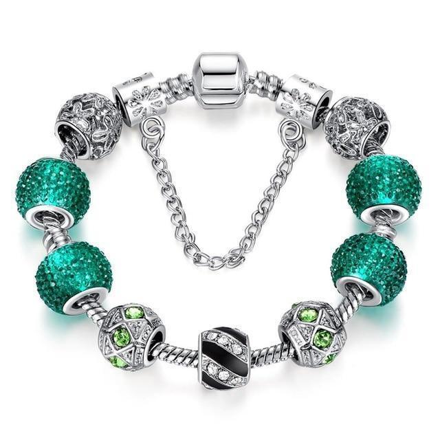 Pulseira com Berloque Crystal - Preços ao Alcance