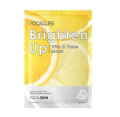 Máscara Facial Focallure Vitamina C - Preços ao Alcance