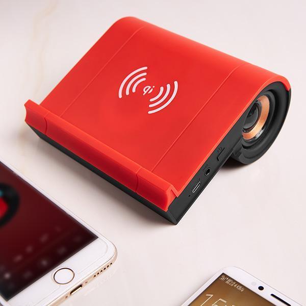 Carregador Wireless para celular com Caixa de Som Bluetooth - Preços ao Alcance