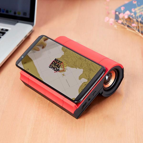 Carregador Wireless para celular com Caixa de Som Bluetooth - Preços ao Alcance