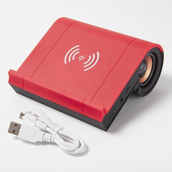 Carregador Wireless para celular com Caixa de Som Bluetooth - Preços ao Alcance